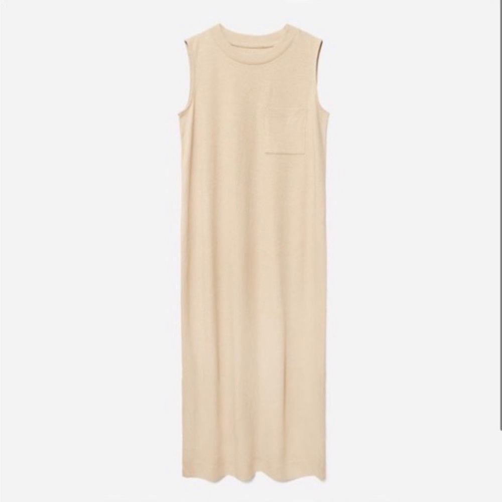 Everlane Long Weekend Tank Dress -Cream